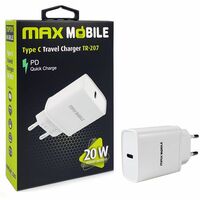 MAX MOBILE PD 20W QC 3.0 TYPE C TR-207 
