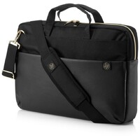 HP DUOTONE BRIEFCASE  BLACK/GOLD 15.6 4QF94AA