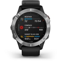 GARMIN Fenix 6 Silver Black BASIC