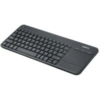 LOGITECH K400 PLUS WIRELESS TOUCH KEYBOARD BLACK YU