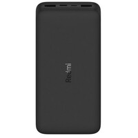 XIAOMI 20000MAH REDMI 18W FAST CHARGE POWER BANK BLACK