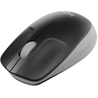 LOGITECH M190 FULL SIZE WIRELESS MOUSE MID GREY