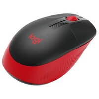 LOGITECH M190 FULL SIZE WIRELESS MOUSE RED
