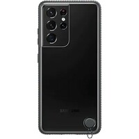 SAMSUNG CLEAR PROTECTIVE MASKA S21 ULTRA CRNA
