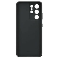 SAMSUNG SILIKONSKA MASKA ZA S21 ULTRA CRNA
