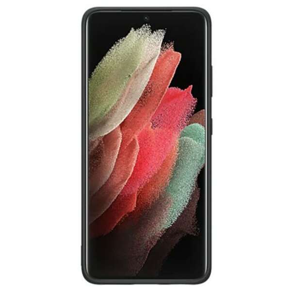 SAMSUNG SILIKONSKA MASKA ZA S21 ULTRA CRNA