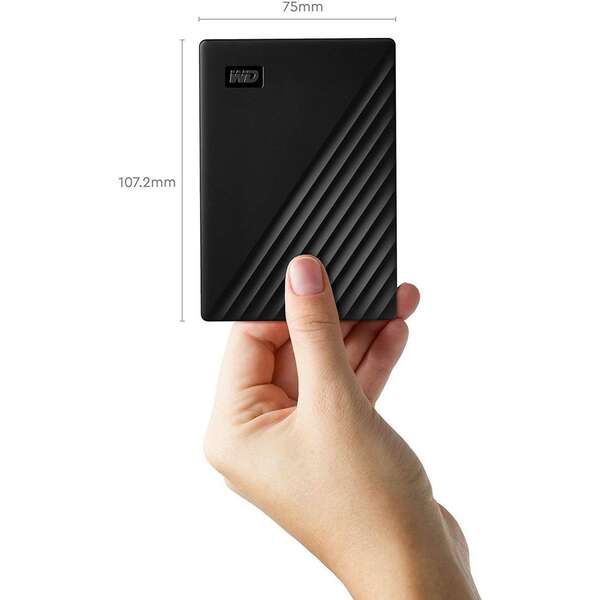 WESTERN DIGITAL My Passport 5TB WDBPKJ0050BBK-WESN