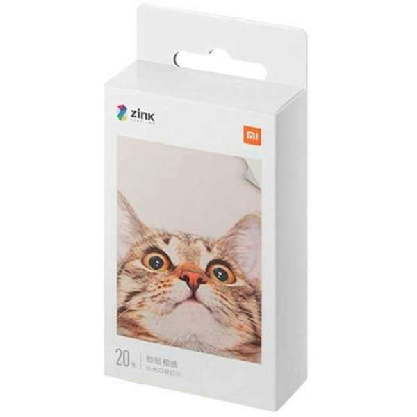 Xiaomi mi portable Phote Printer Paper 2x3-inch 20-sheets