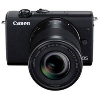 Canon EOS M200+15-45mm+55-200mm (crni)