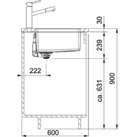 FRANKE MRX 110-45 INOX 122.0553.943