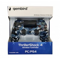 GEMBIRD Thrillershock PC/PS4 Blue Camo Wireless