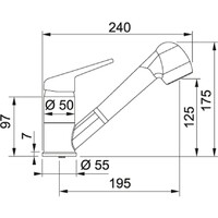 FRANKE NOVARA PLUS-D HROM 115.0347.111