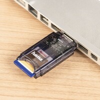 HAMA Citac SD/micro SD kartica USB 3.0 tamno sivi