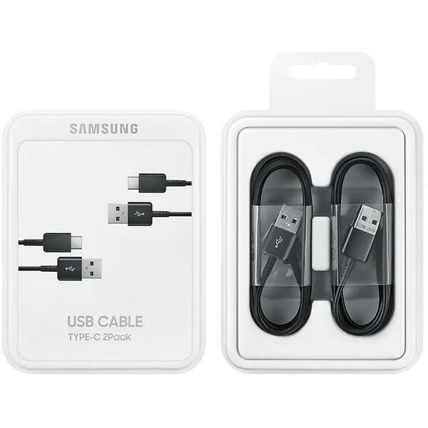 SAMSUNG Cable USB Type-C x2 1.5m Black EP-DG930-MBE