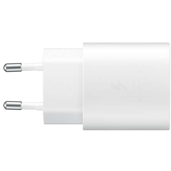 SAMSUNG 25W Fast Charger Type-C + Cable White EP-TA800XWE