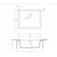 DEANTE ZQA S10C CORDA UNDERMOUNT 55/MGR