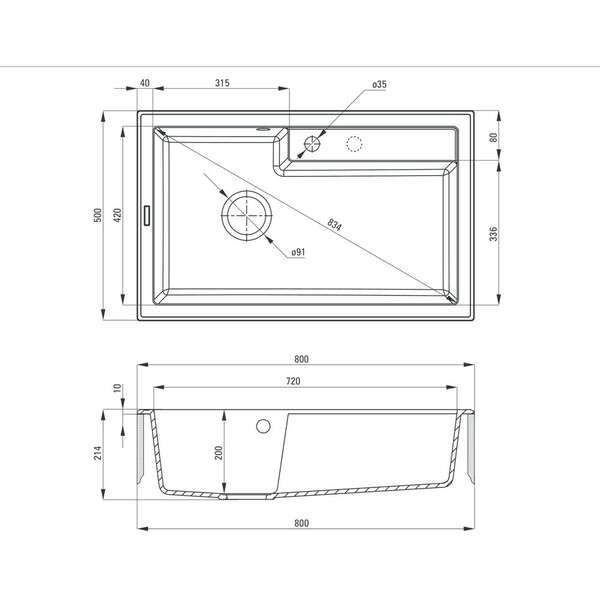 DEANTE ZQE A10B ERIDAN 80/WH