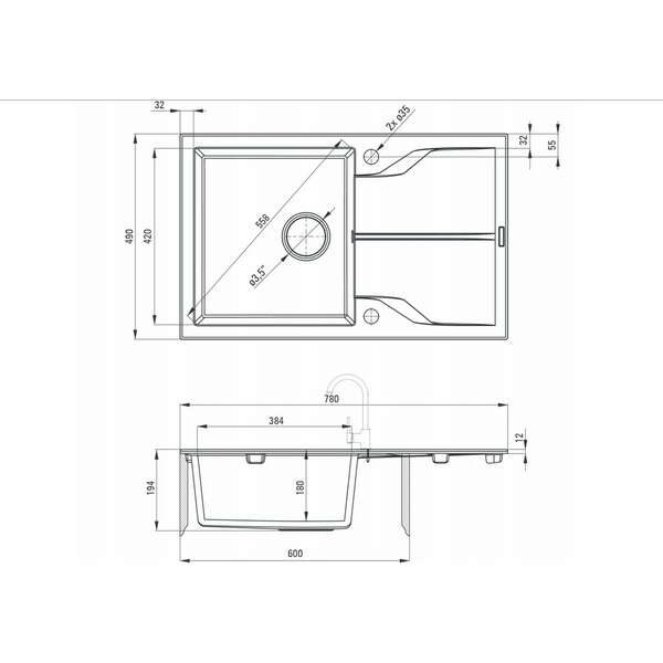 DEANTE ZQN 7113 ANDANTE 78/SD/O