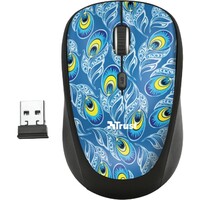 TRUST YVI Wireless Mouse peacock
