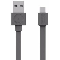 ALLOCACOC Flat USB kabl microUSB 1.5m sivi 10452GY / USBMBC