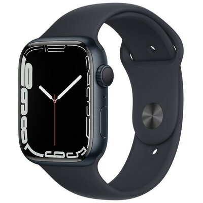 APPLE Watch S7 45mm Midnight AL Sport Midnight mkn53se/a