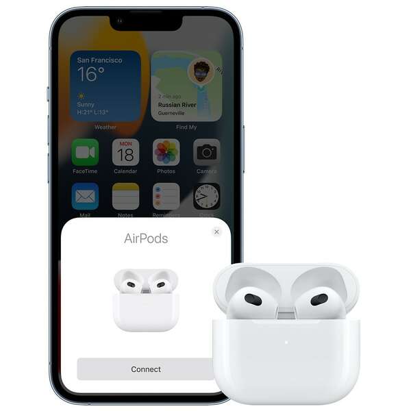 APPLE AirPods (3rd gen) White mme73zm/a