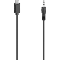 HAMA USB-C muski na 3.5mm muski stereo 0.75m