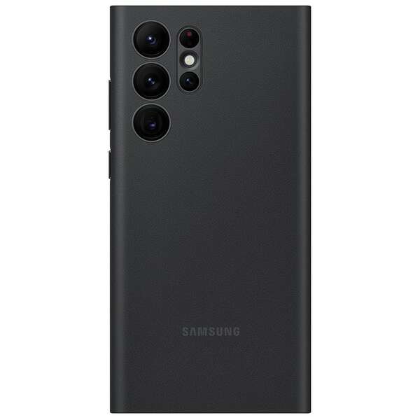 SAMSUNG S22 ULTRA LED View cover black
