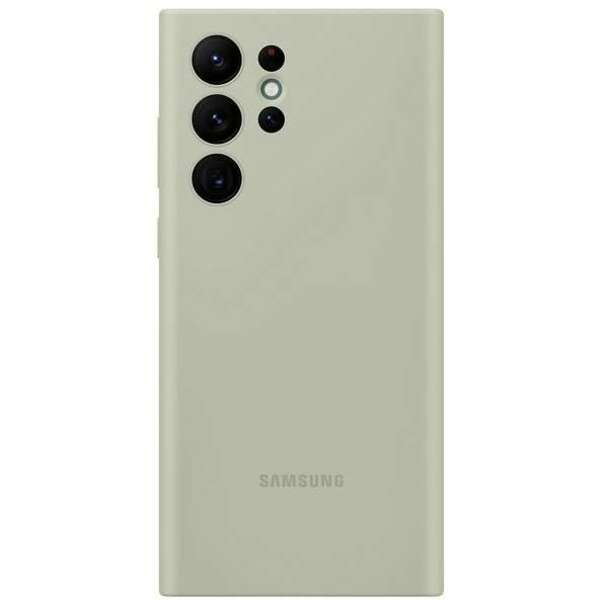 SAMSUNG Silikonska maska za S22 Ultra maslinasta