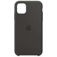 APPLE iPhone 11 Silicone Case - Black mwvu2zm/a