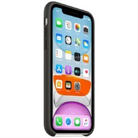 APPLE iPhone 11 Silicone Case - Black mwvu2zm/a