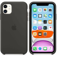 APPLE iPhone 11 Silicone Case - Black mwvu2zm/a