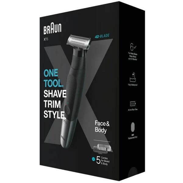 BRAUN XT5100 BLK/METSILV