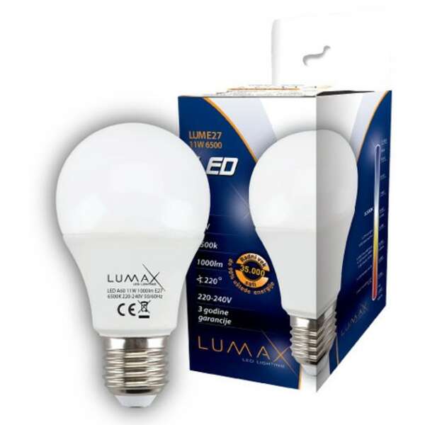 LUMAX LUME27-11W 6500K 1000 lm