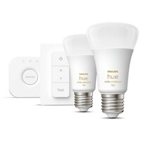 PHILIPS HueWA 10.5W A60 E27 2set sw EU PMO