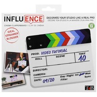 TNB Cinema clapperboard - INFLUENCE