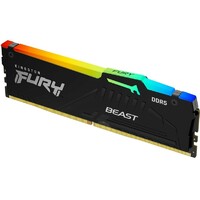 KINGSTON DIMM DDR5 32GB 5600MT/s KF556C40BBA-32 FURY Beast RGB Black