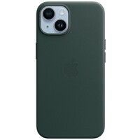 APPLE iPhone 14 Leather Case with MagSafe - Forest Green mpp53zm/a 