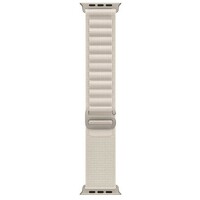 Apple Watch 49mm Band Starlight Alpine Loop - Small mqe53zm/a