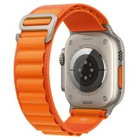 Apple Watch 49mm Band Orange Alpine Loop - Medium mqe03zm/a