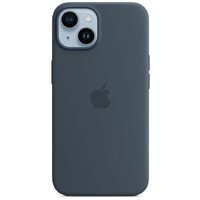 APPLE iPhone 14 Silicone Case with MagSafe - Storm Blue mprv3zm/a