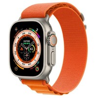 Apple Watch 49mm Band Orange Alpine Loop - Small mqdy3zm/a