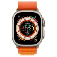 Apple Watch 49mm Band Orange Alpine Loop - Small mqdy3zm/a