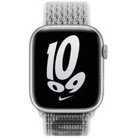 Apple Watch 45mm Nike Band Summit White/Black Nike Sport Loop mpj03zm/a