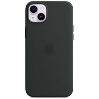 APPLE iPhone 14 Plus Silicone Case with MagSafe - Midnight mpt33zm/a 