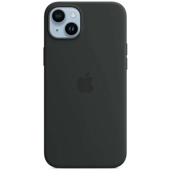 APPLE iPhone 14 Plus Silicone Case with MagSafe - Midnight mpt33zm/a