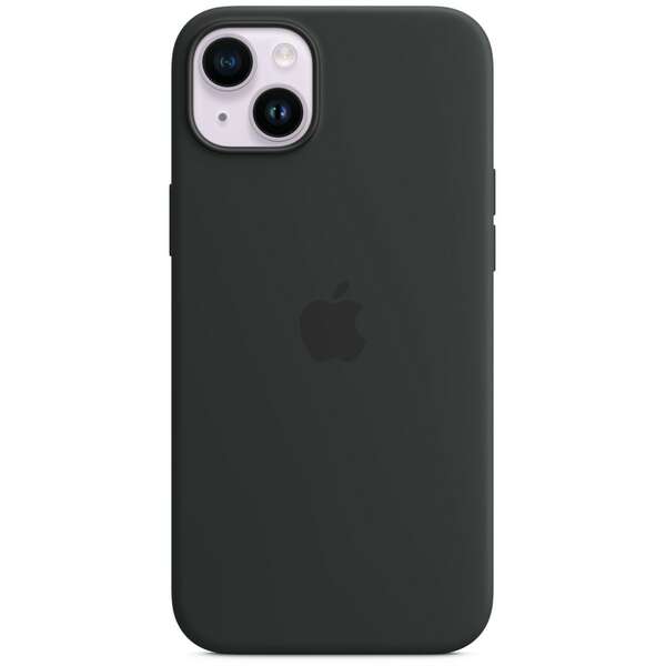 APPLE iPhone 14 Plus Silicone Case with MagSafe - Midnight mpt33zm/a