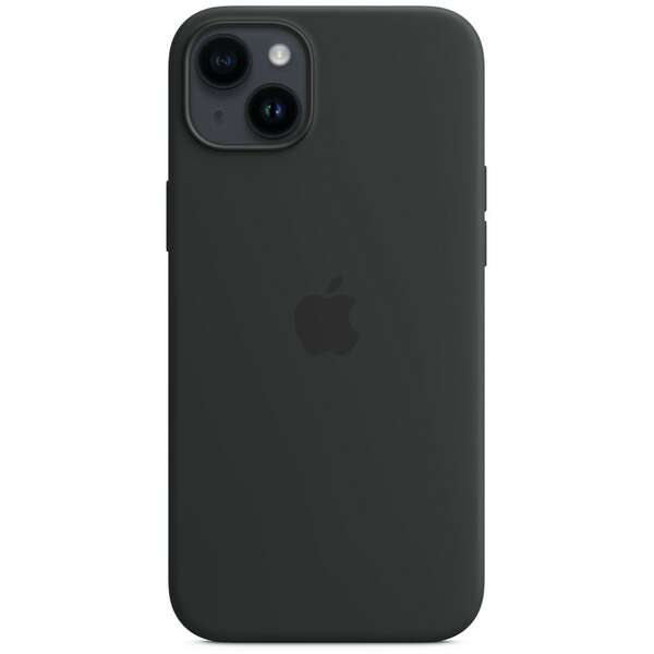 APPLE iPhone 14 Plus Silicone Case with MagSafe - Midnight mpt33zm/a
