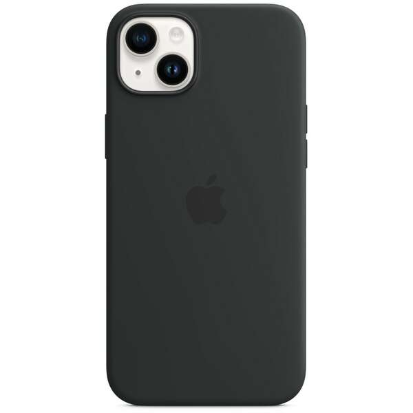 APPLE iPhone 14 Plus Silicone Case with MagSafe - Midnight mpt33zm/a