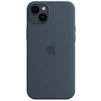 APPLE iPhone 14 Plus Silicone Case with MagSafe - Storm Blue mpt53zm/a 